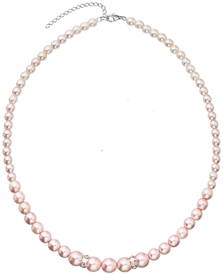 Perlový náhrdelník ružový 32036.3