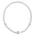 Perlový náhrdelník biely 32038.1