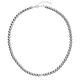 Perlový náhrdelník šedý 32063.3